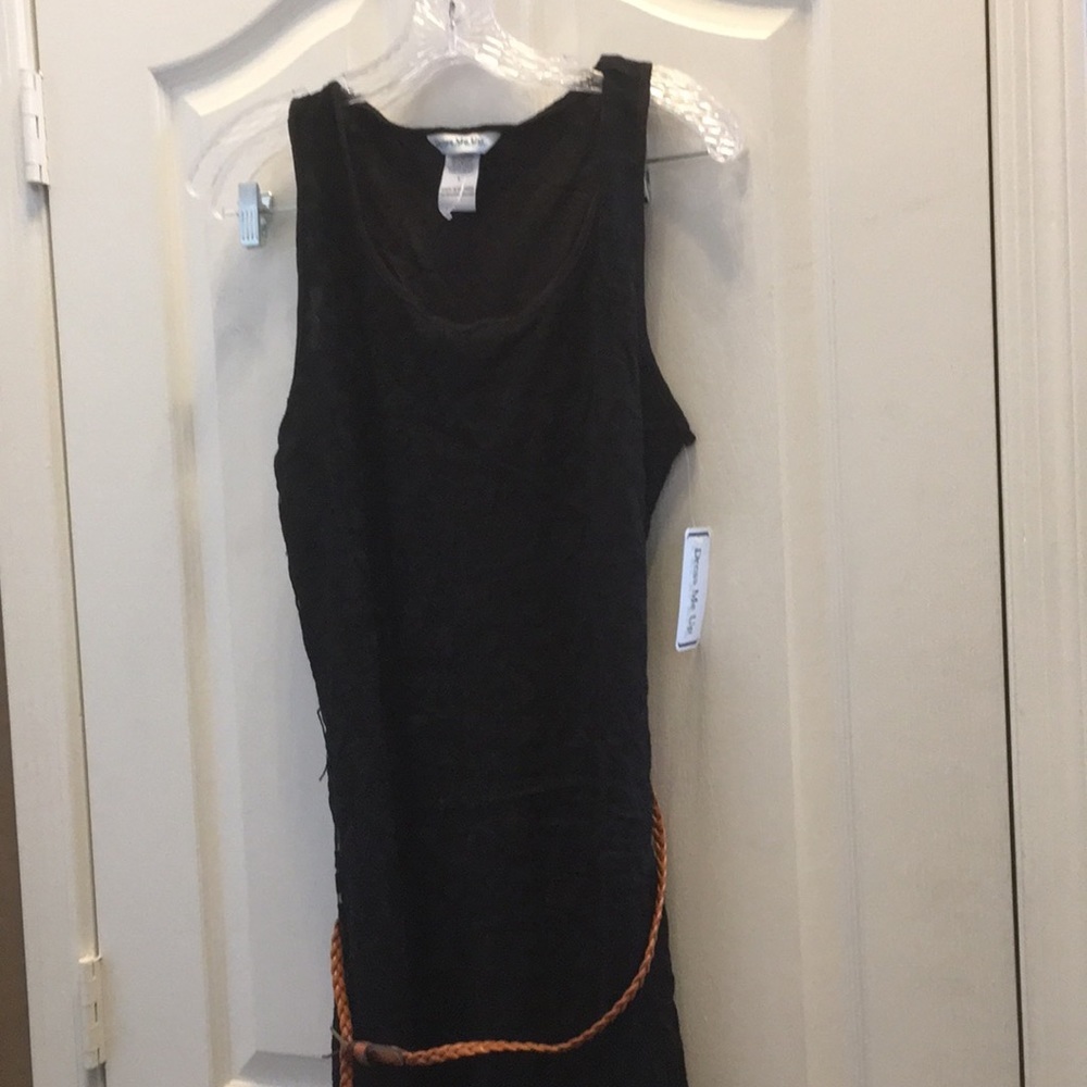 FINAL MARKDOWN NWT dress me up black lace dress large